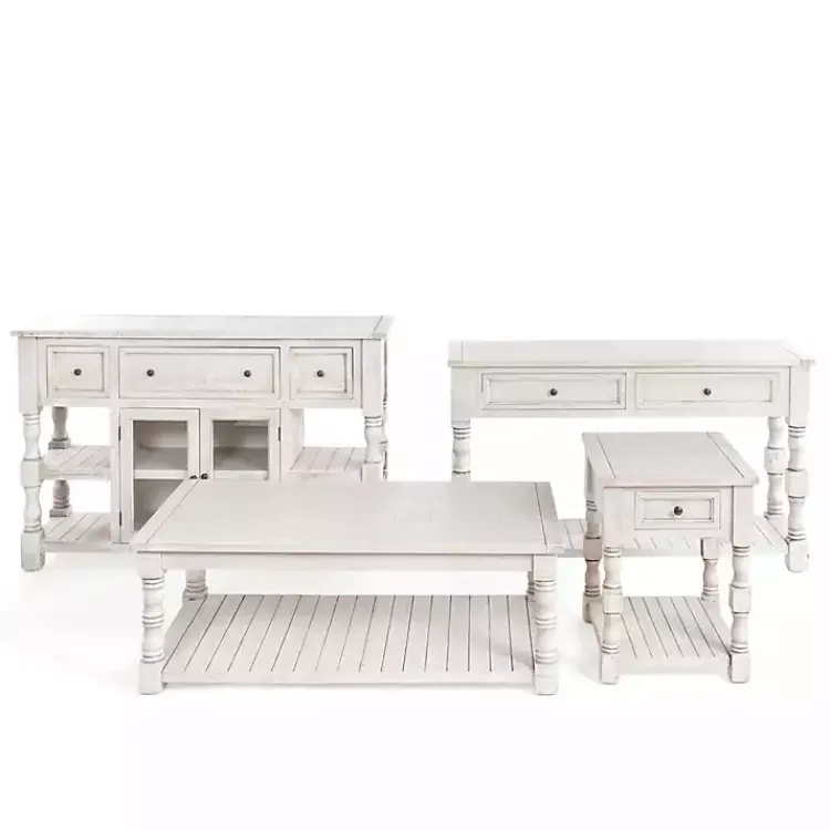 Kirklands Home Savannah Cream Distressed Cabinet Ivory Best
