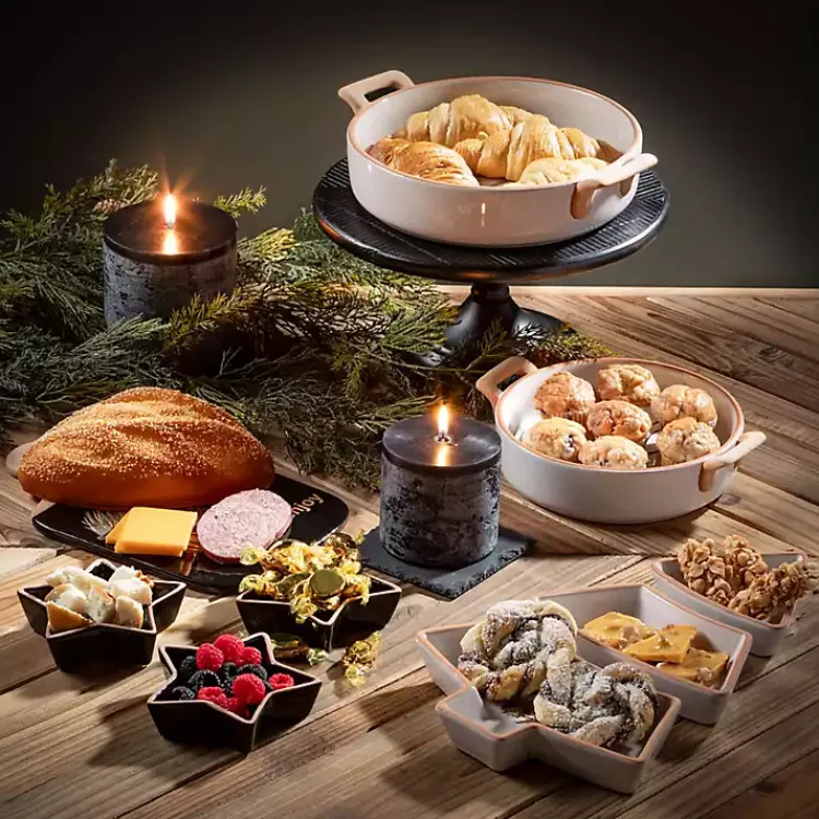 Christmas Dining & Entertaining>Kirklands Home Scandi Christmas Tree 3-pc. Serving Platter Set