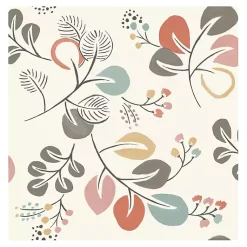 Kirklands Home Scandinavian Botanical Peel & Stick Wallpaper New