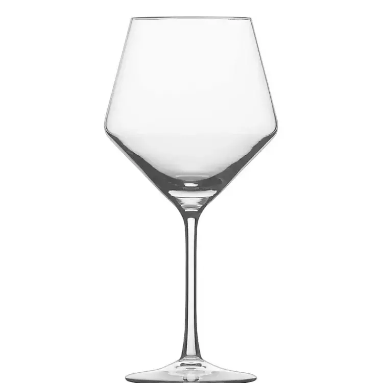 Kirklands Home Schott Zwiesel Pure Burgundy Wine Glass, Set of 6 Clear