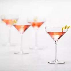 Kirklands Home Schott Zwiesel Pure Martini Glasses, Set of 6 Clear Hot
