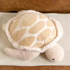 Pillows>Kirklands Home Sea Turtle Boucle Pillow