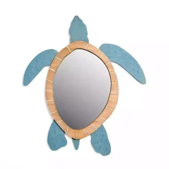 Kirklands Home Sea Turtle Wood Wall Mirror Discount