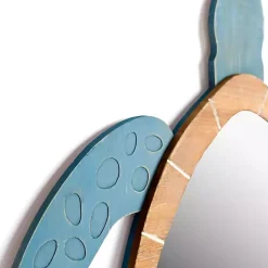 Kirklands Home Sea Turtle Wood Wall Mirror Discount