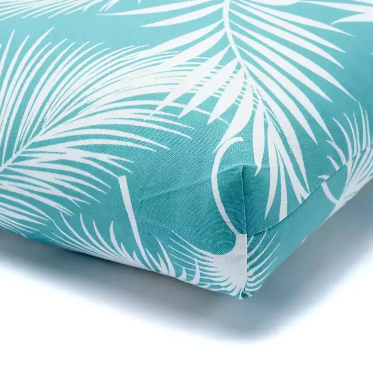 Kirklands Home Seafoam Floral Outdoor Chair Cushion Green Outlet