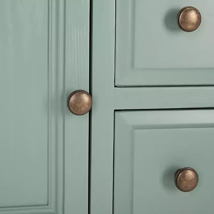 Kirklands Home Seafoam 4-Drawer Charlotte Sideboard Green Sale