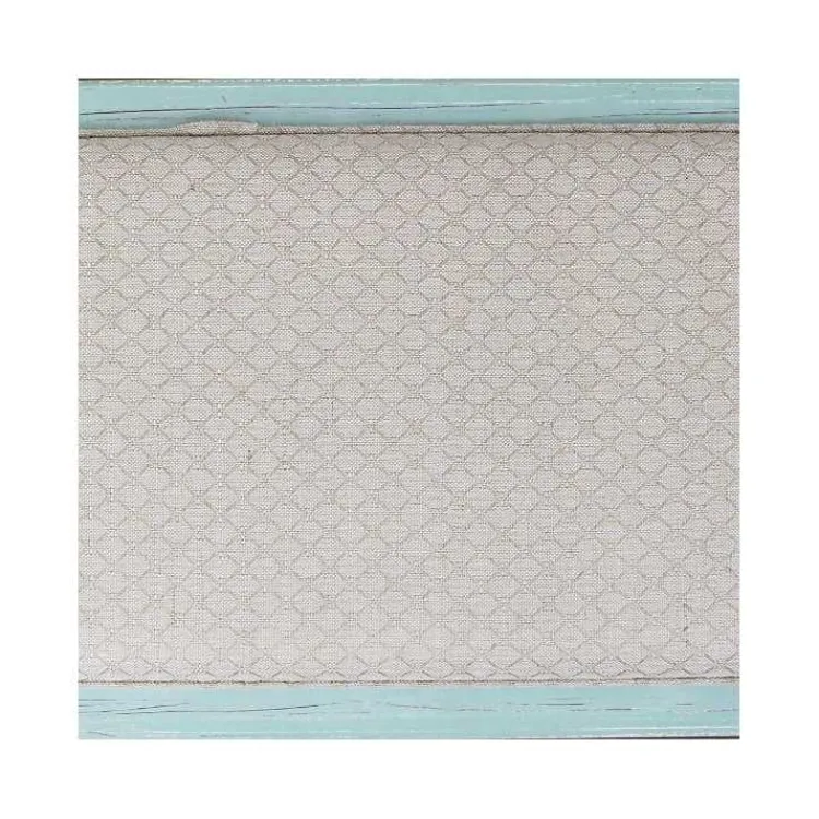 Kirklands Home Seafoam Shabby Chic Storage Bench Green Clearance