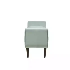 Kirklands Home Seafoam Velvet Bench Green Outlet