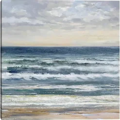 Kirklands Home Seascape Skies Canvas Art Print Blue Best