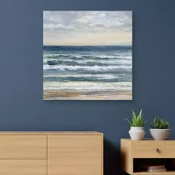 Kirklands Home Seascape Skies Canvas Art Print Blue Best
