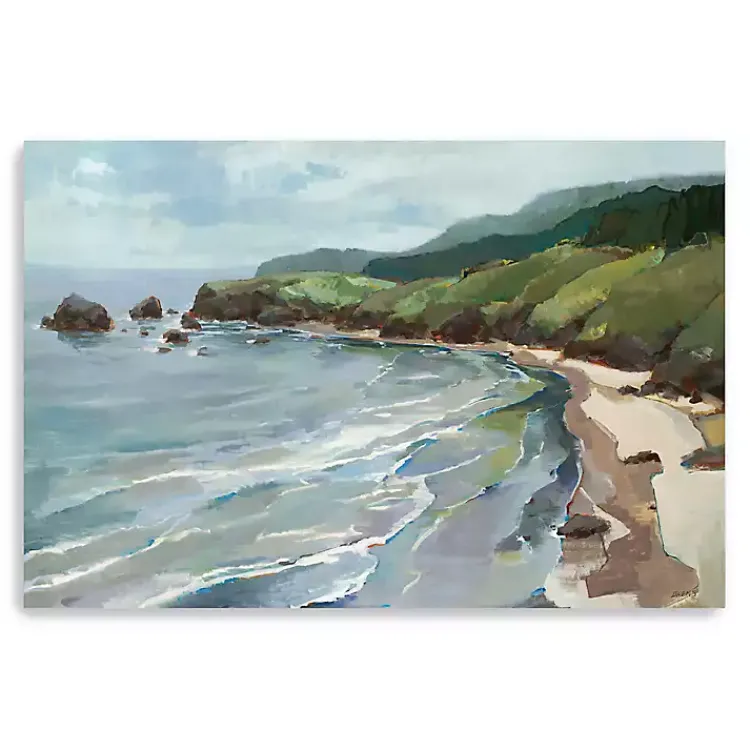 Kirklands Home Seaside Cliffs Giclee Canvas Art Print, 60x40 in. Best