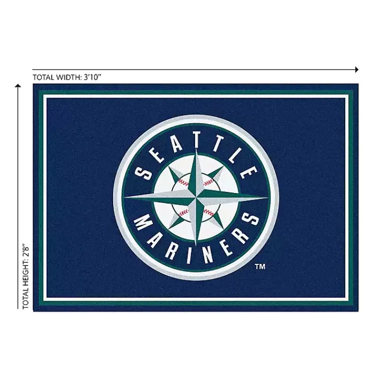 Kirklands Home Seattle Mariners Spirit Rug, 3x4 Clearance