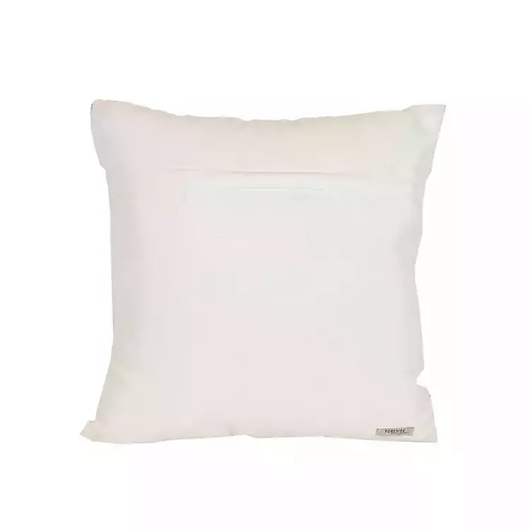 Pillows>Kirklands Home Sepia Woven Plaid Throw Pillow Brown