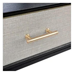 Kirklands Home Serena 2-Drawer Console Table Black Hot