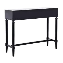 Kirklands Home Serena 2-Drawer Console Table Black Hot