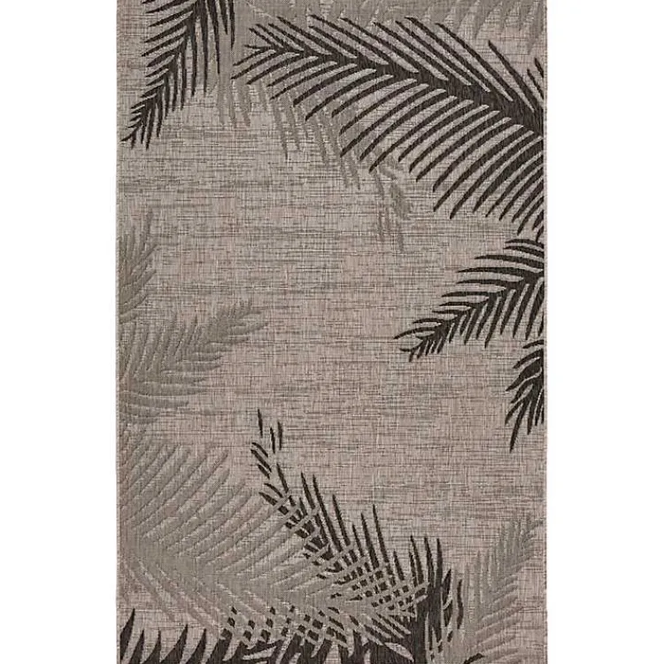 Kirklands Home Shaded Palms Captiva Outdoor Area Rug, 5x7 Sale