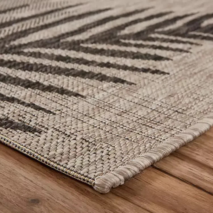 Kirklands Home Shaded Palms Captiva Outdoor Area Rug, 5x7 Sale