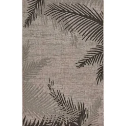 Kirklands Home Shaded Palms Captiva Outdoor Area Rug, 7x9 Sale