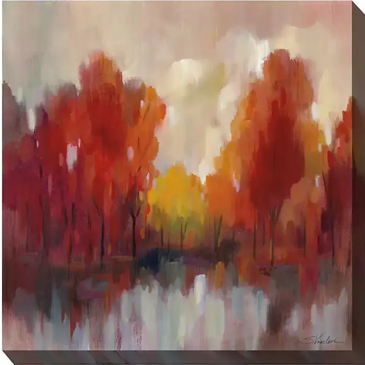 Kirklands Home Shades of Fall Outdoor Canvas Art Print Outlet