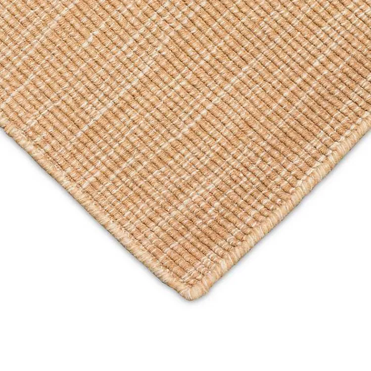 Kirklands Home Shading Sisal Outdoor Area Rug, 8x10 Tan New