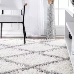 Kirklands Home Shaggy Shanna Area Rug, 4x6 Discount