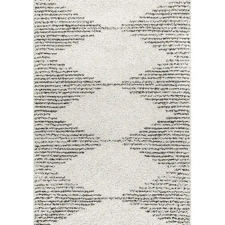 Kirklands Home Shattered Diamonds Scarlette Area Rug, 7x10 Ivory Discount