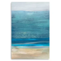 Kirklands Home Shoreline Brushstrokes Canvas Art Print, 32x48 in. New