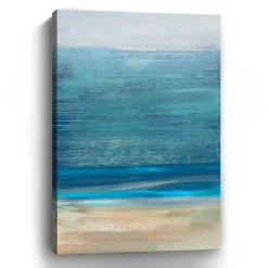 Kirklands Home Shoreline Brushstrokes Canvas Art Print, 32x48 in. New