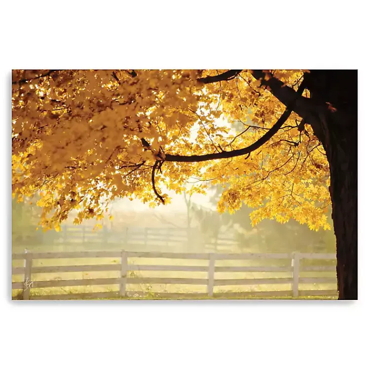 Kirklands Home Silence is Golden Canvas Art Print, 48x32 in. Sale