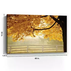Kirklands Home Silence is Golden Canvas Art Print, 48x32 in. Sale