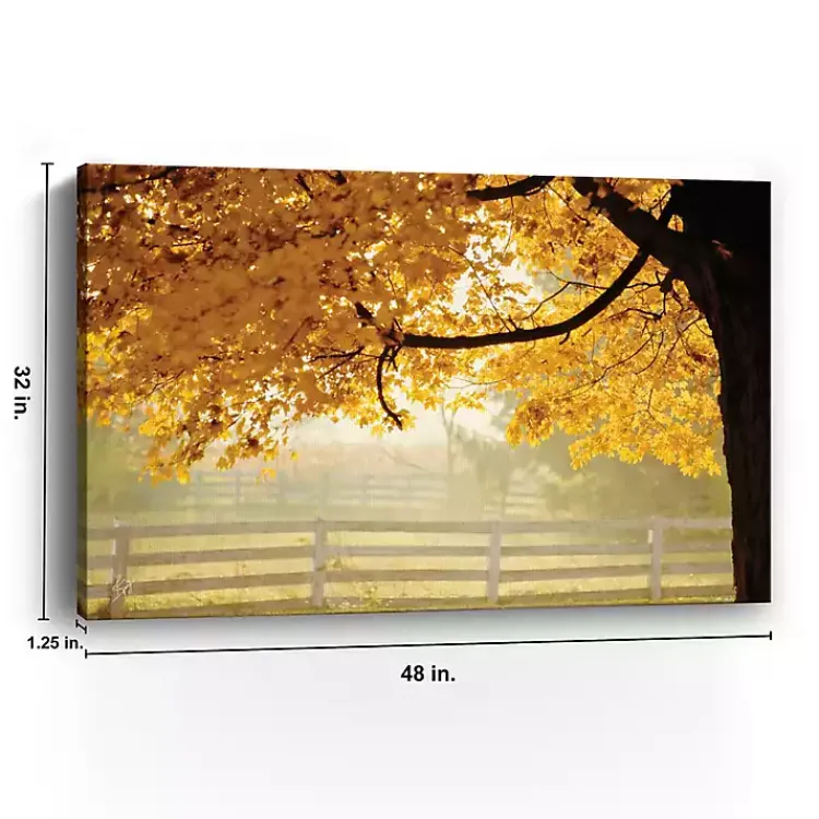 Kirklands Home Silence is Golden Canvas Art Print, 48x32 in. Sale