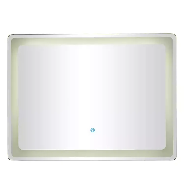 Kirklands Home Silver Adjustable LED Wall Mirror New