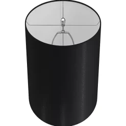 Kirklands Home Silver and Tapered Table Lamps, Set of 2 Black Outlet