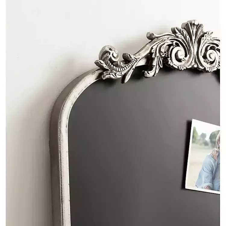 Memo & Chalkboards>Kirklands Home Arch Framed Arendall Chalkboard Silver