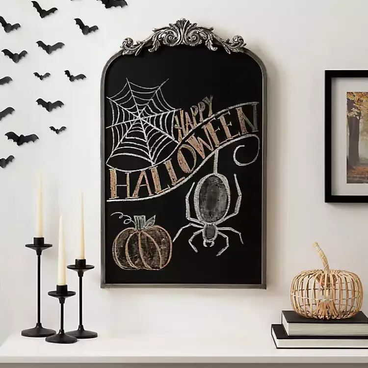 Memo & Chalkboards>Kirklands Home Arch Framed Arendall Chalkboard Silver