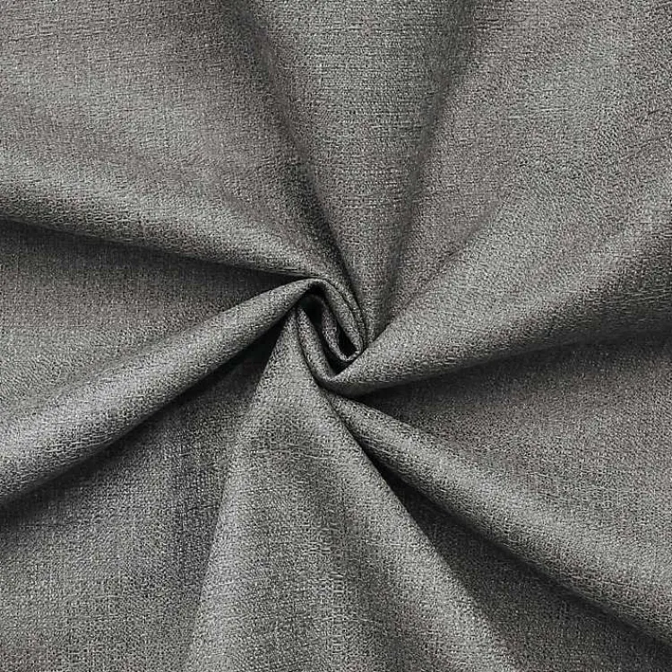 Kirklands Home Silver Baxter Blackout Curtain Panel, 84 in. Gray Hot