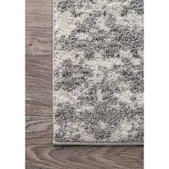 Kirklands Home Silver Deena Abstract Area Rug, 5x8 Hot