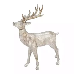 Christmas Decorations>Kirklands Home Donner Reindeer Figurine Silver