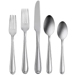 Kirklands Home Silver Dylan 20-pc. Everyday Flatware Set Discount