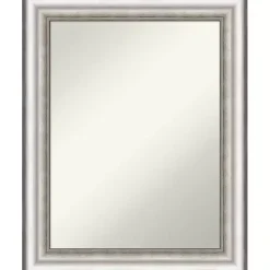 Kirklands Home Silver Embossed Frame Wall Mirror Outlet