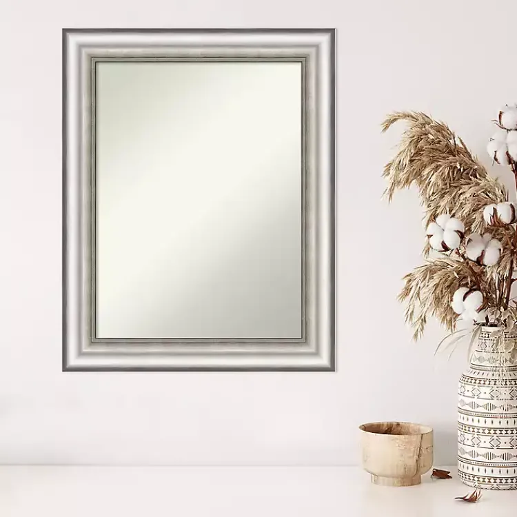 Kirklands Home Silver Embossed Frame Wall Mirror Outlet
