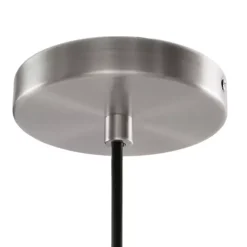 Kirklands Home Glass Avalon Pendant Light Silver Hot