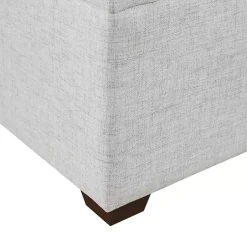 Kirklands Home Silver Modular Armless Accent Chair Gray Outlet