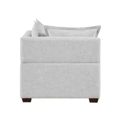 Kirklands Home Silver Modular Corner Accent Chair Gray Sale
