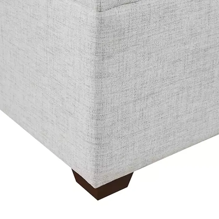 Kirklands Home Silver Modular Corner Accent Chair Gray Sale