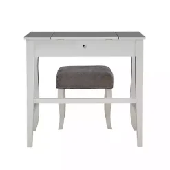 Kirklands Home Silver Harper Flip-Top 2-pc. Vanity Set Gray Discount