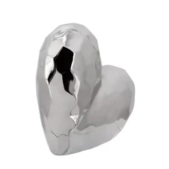 Statues & Figurines>Kirklands Home Heart Figurine SIlver