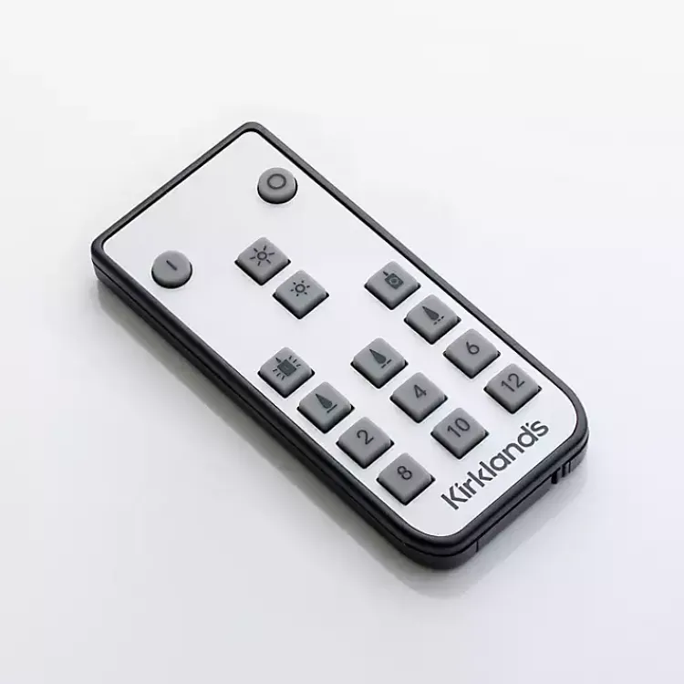 Flameless Candles>Kirklands Home LED Soft Flame Candle Remote Silver