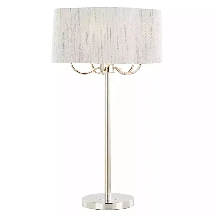 Kirklands Home Silver Metal Lila Table Lamp Hot