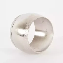 Kirklands Home Silver Metal Round Napkin Rings, Set of 4 Outlet
